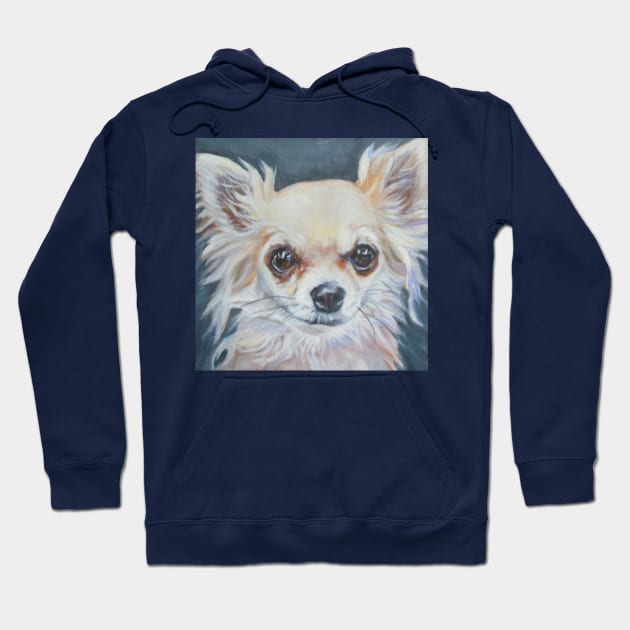 Chihuahua Fine Art Painting Hoodie by LASHEPARD